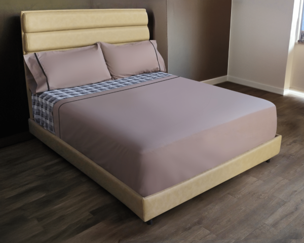 ENSEMBLE DE DRAPS PASSEPOIL COTON